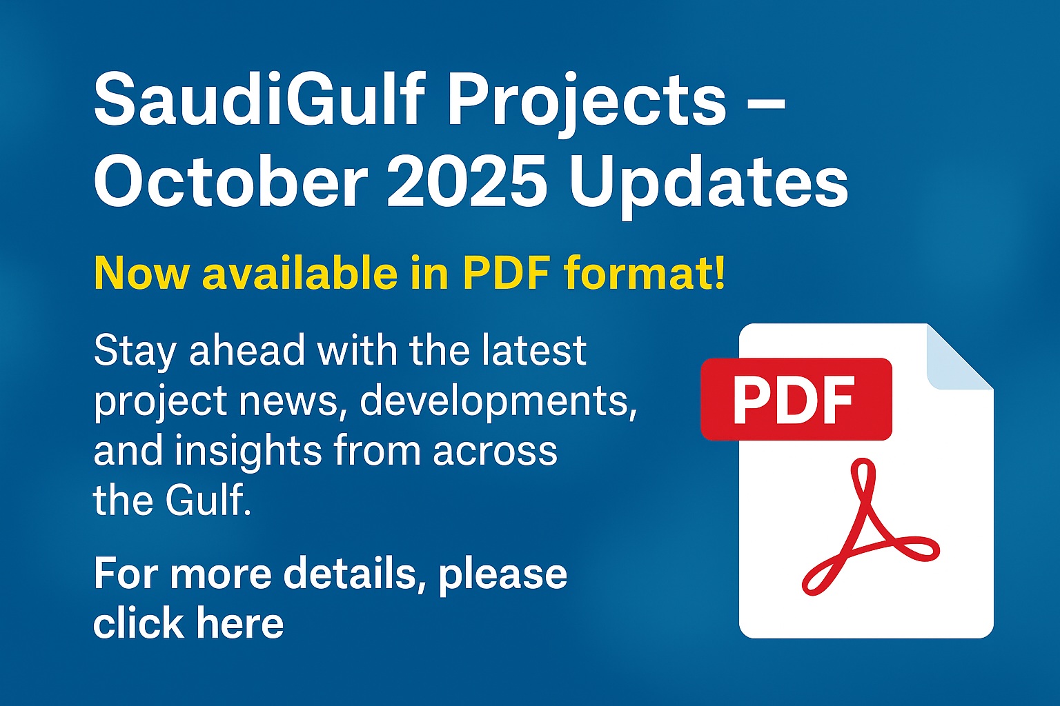 SaudiGulf Projects – September 2025 Updates